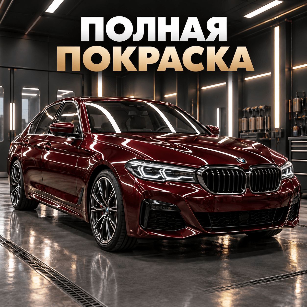 Полная покраска