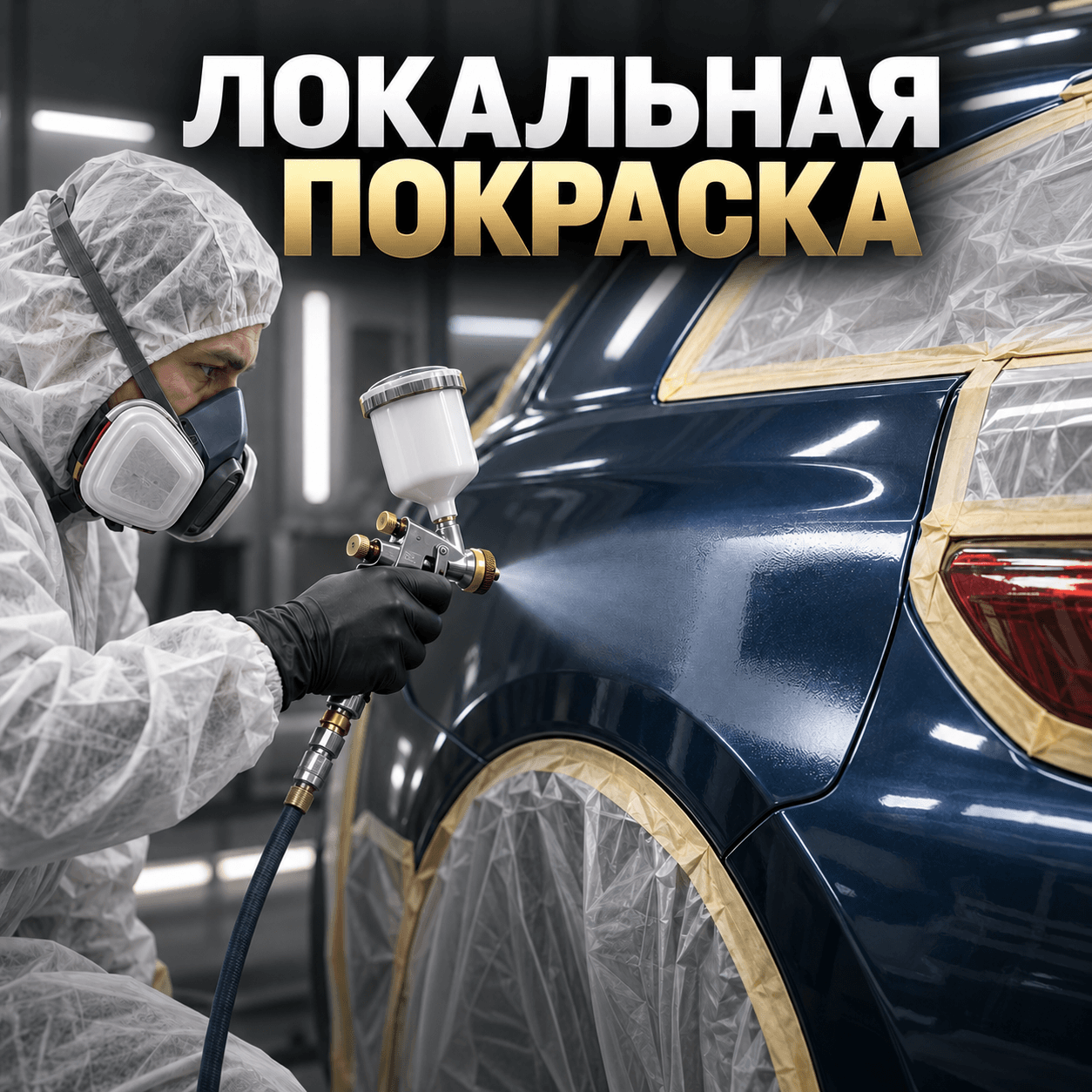 Локальная покраска