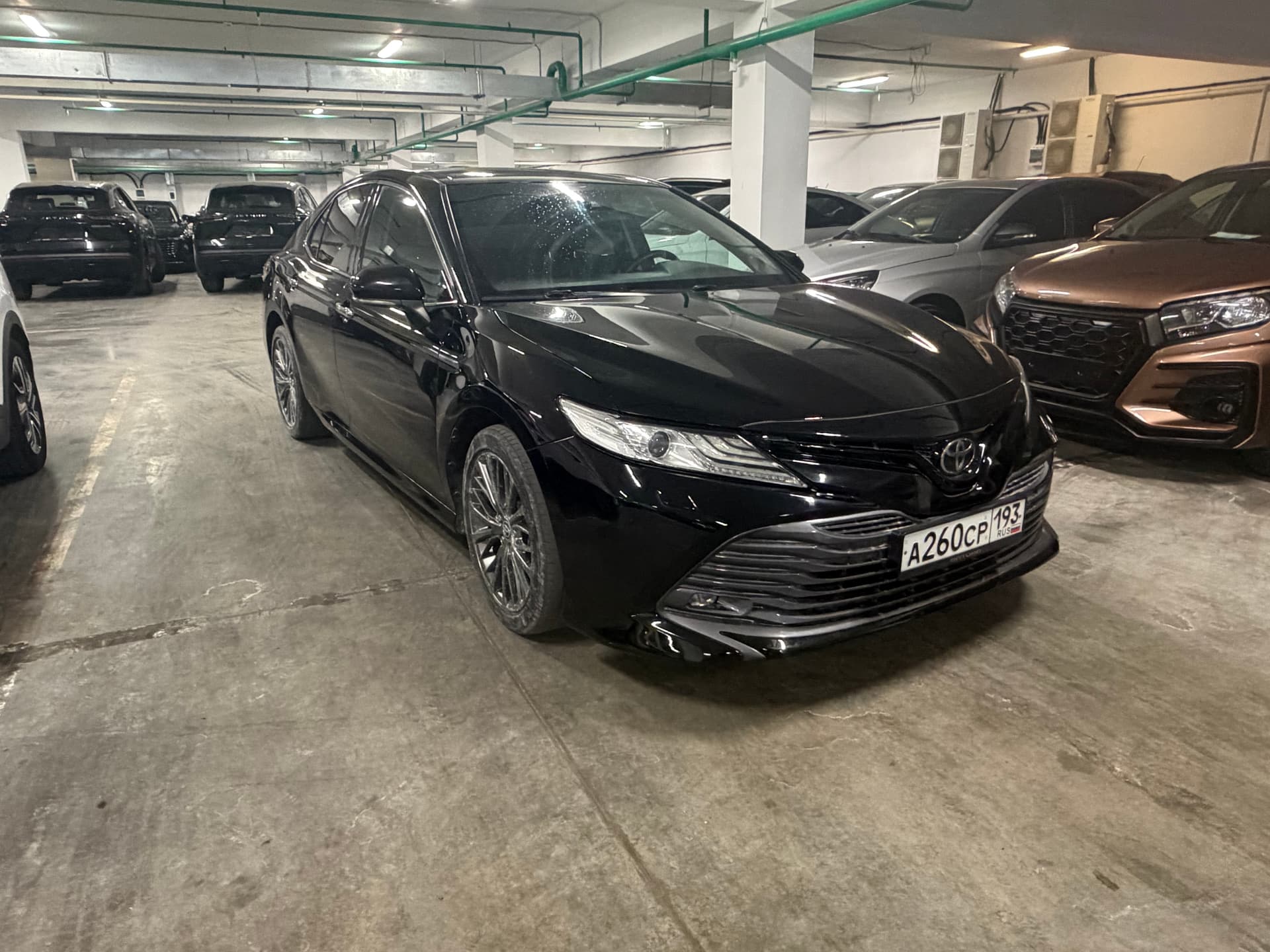 Toyota Camry 70 — после ремонта