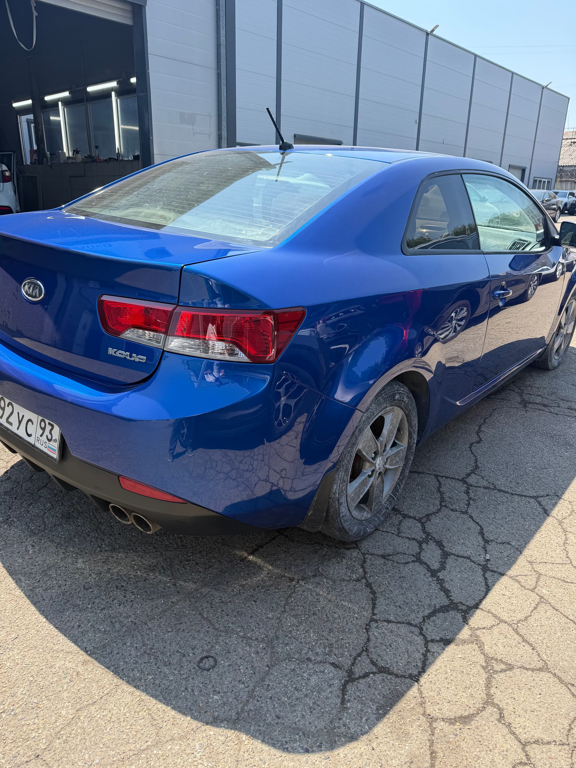 Kia Cerato Koup — Полная покраска, работа МурМоторс