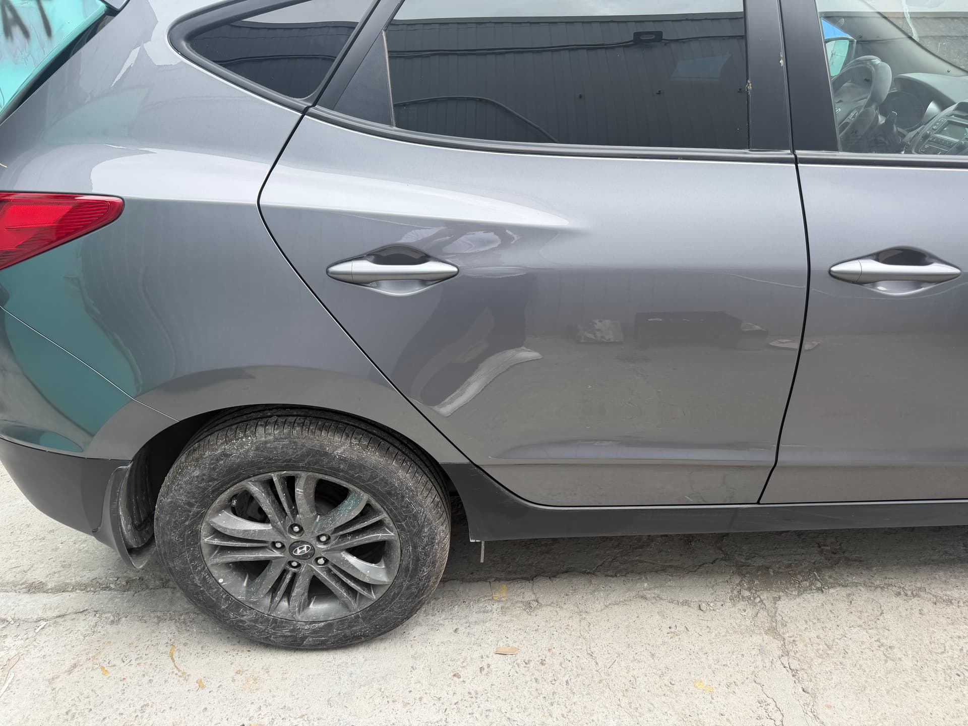 Hyundai Ix35 — Локальная покраска, работа МурМоторс