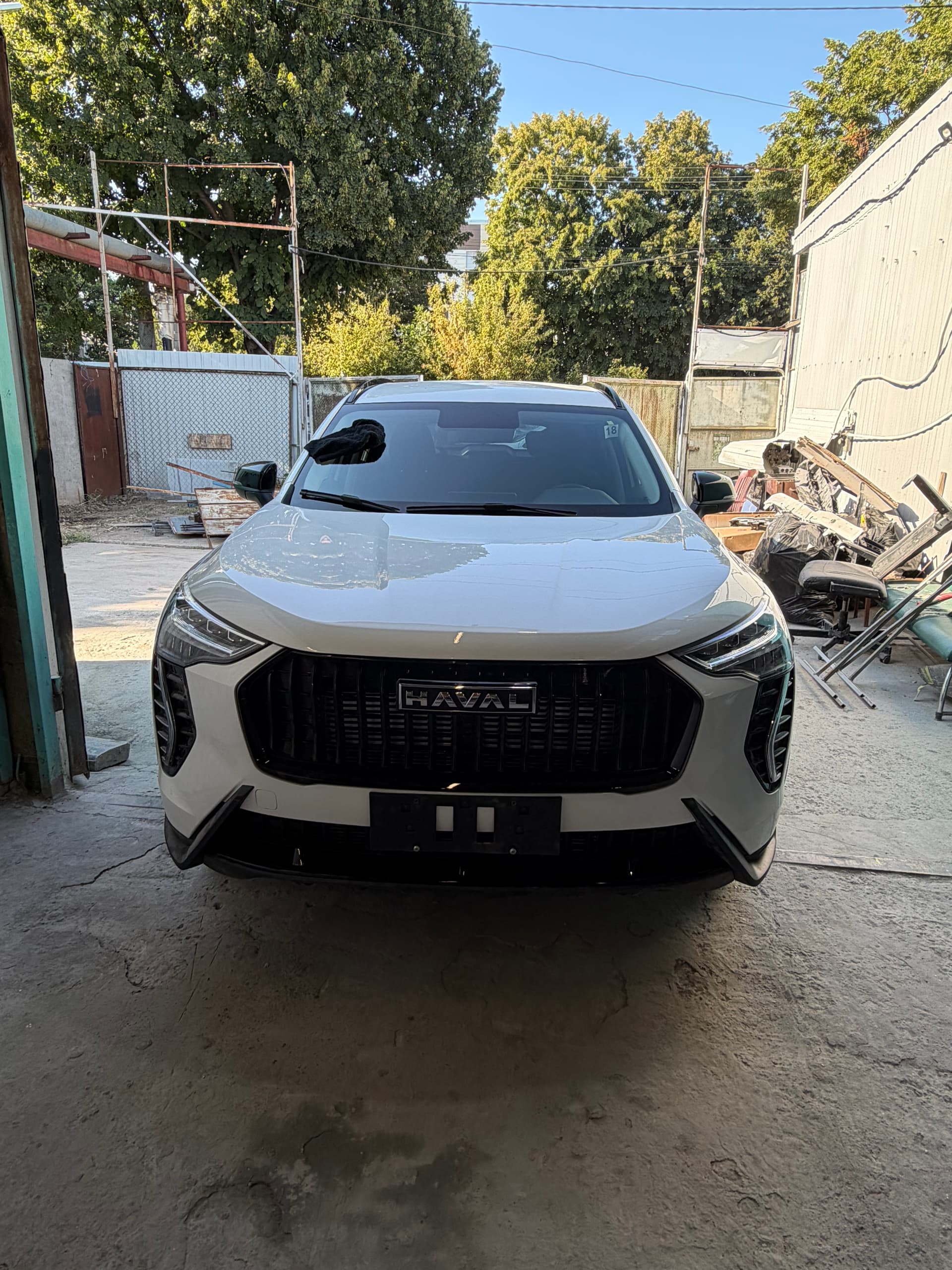 Haval Jolion — Локальная покраска, работа МурМоторс