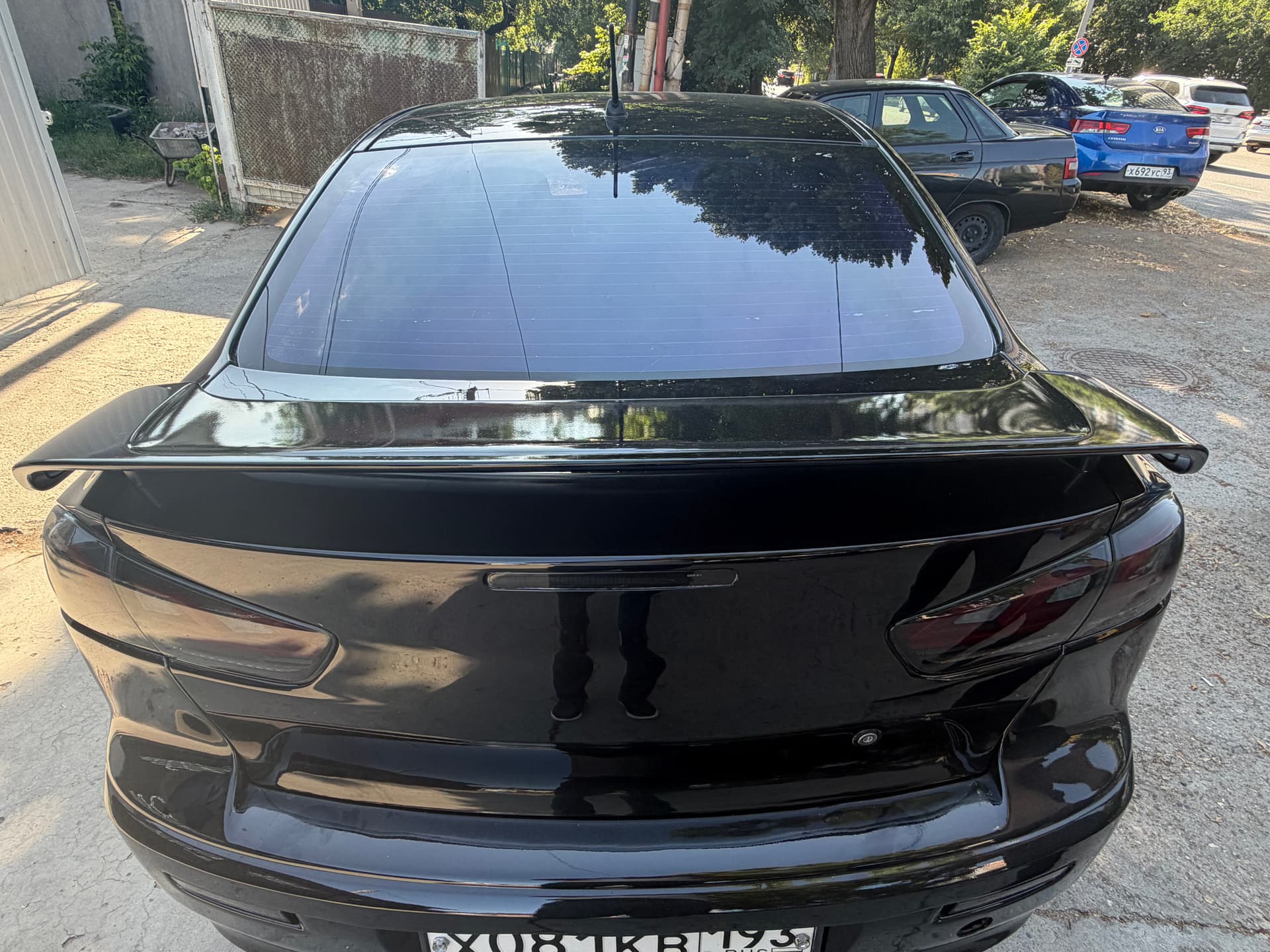 Mitsubishi Lancer 10 — Локальная покраска, работа МурМоторс